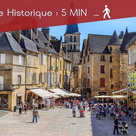 Le Vertigo Proche Centre Histo Avec 2 Parkings Sarlat Esterno foto